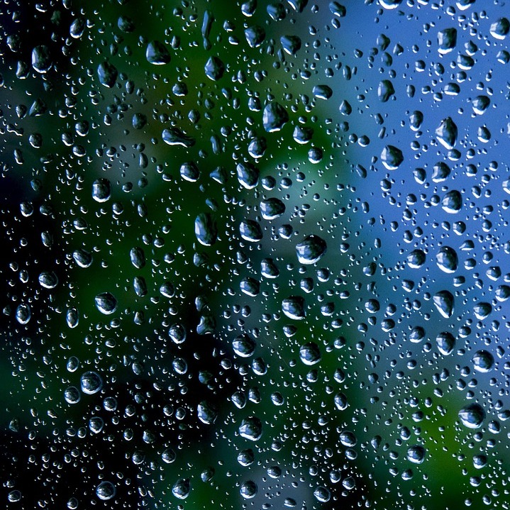 alkaline water glass closeup